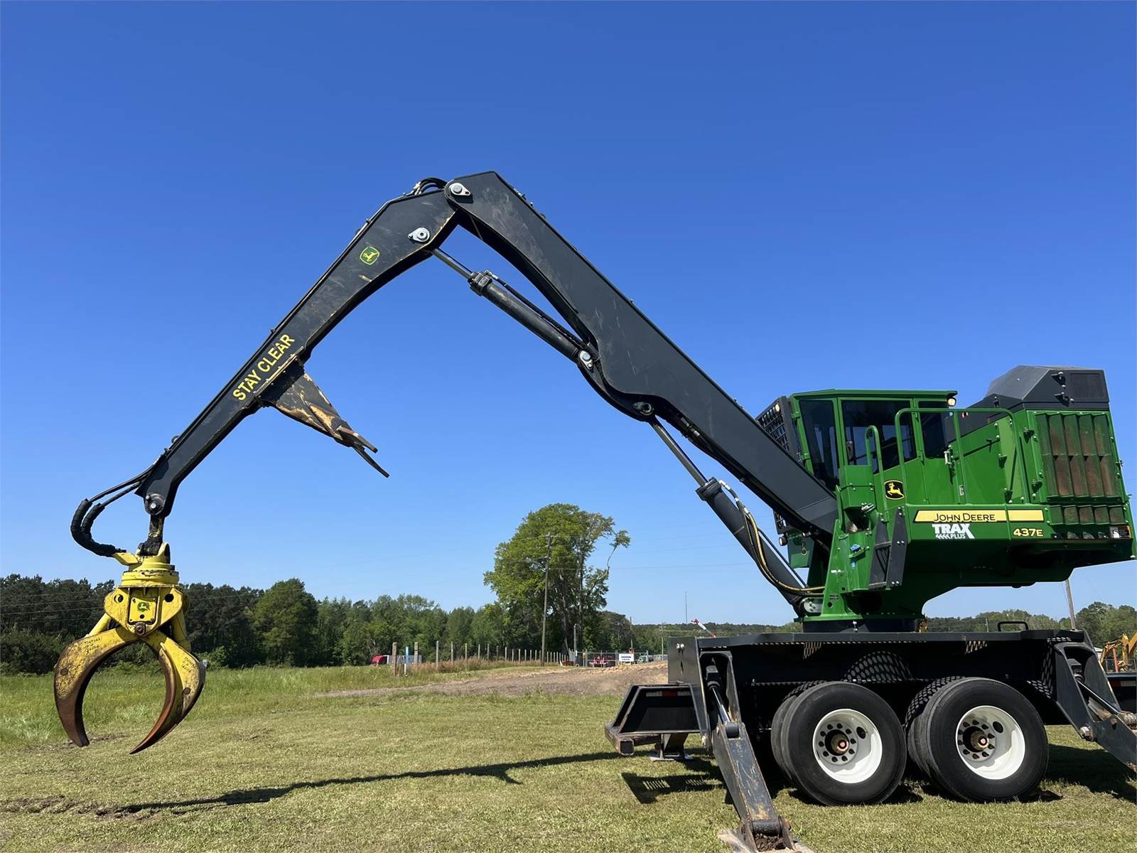 2019 John Deere 437E Log Loader For Sale, 7,395 Hours Hickory, MS