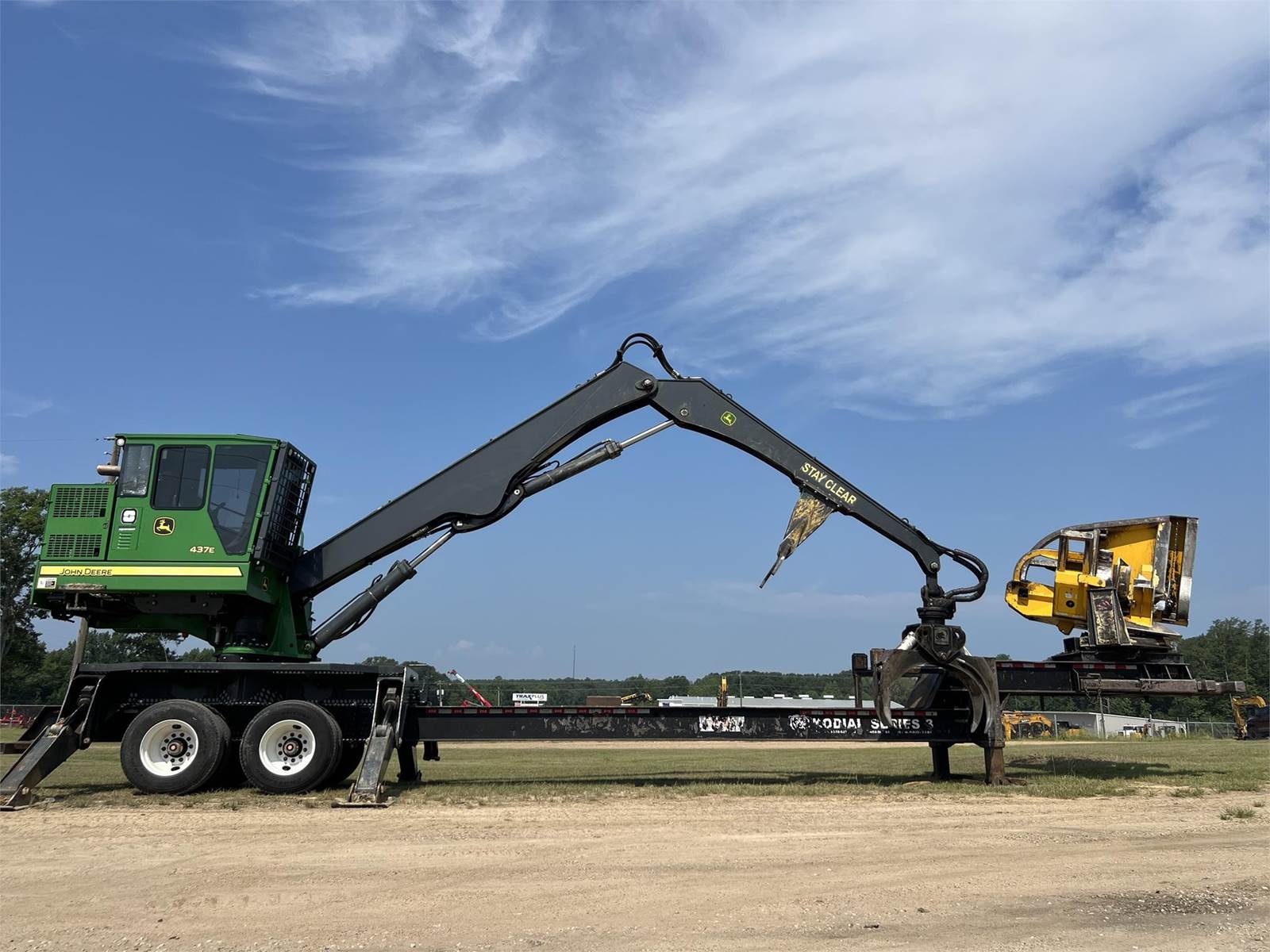 2017 John Deere 437E Log Loader For Sale, 9,829 Hours Hickory, MS