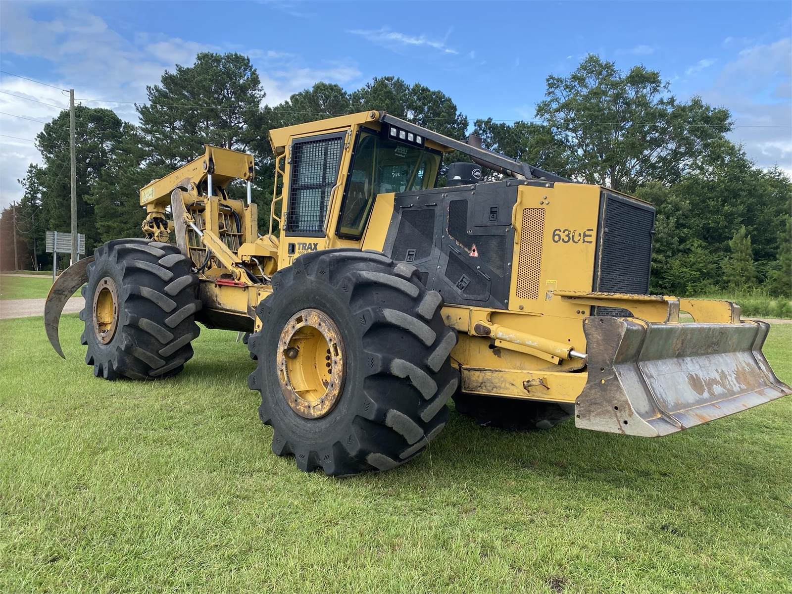 2014 Tigercat 630E Grapple Skidder For Sale, 6,842 Hours Hickory, MS