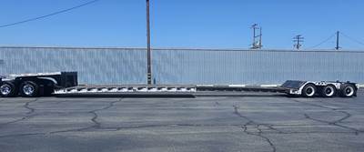 2003 Kalyn Siebert Extendable Double Drop Trailer w/ flip axle
