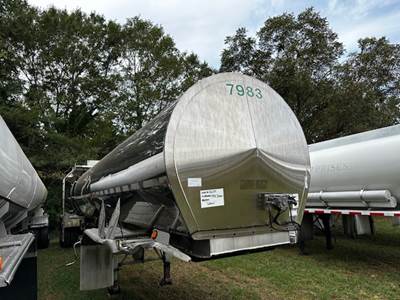 1996 Brenner 6000 gallon, 1 compartment, non-code Chemical / Acid Tank Trailer