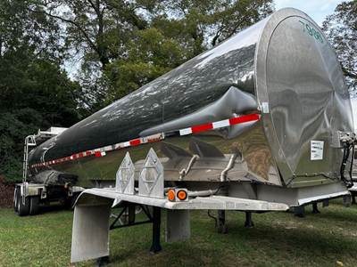 1996 Brenner 6000 gallon, 1 compartment, non-code Chemical / Acid Tank Trailer