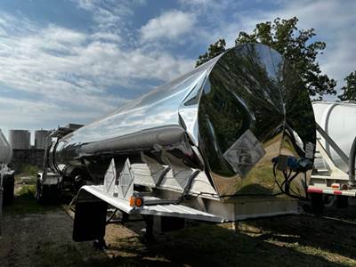 1996 Brenner 6000x1 Non Code SS Chemical / Acid Tank Trailer