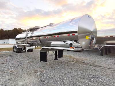 2025 Polar 7000x1 Insulated. DOT 407 Chemical / Acid Tank Trailer