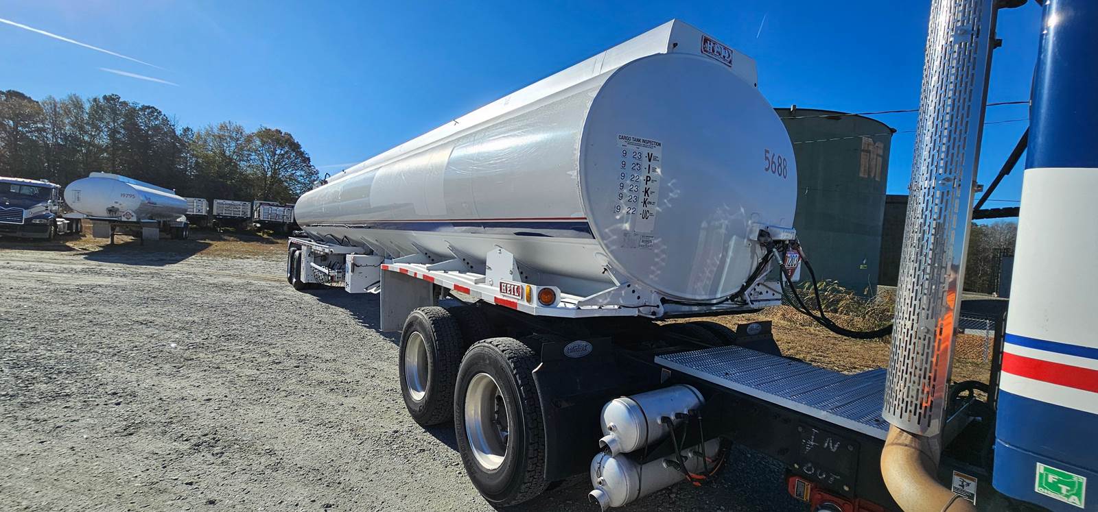 1990 Heil 9400x4 DOT 306 Fuel Tanker Trailer For Sale Spartanburg, SC