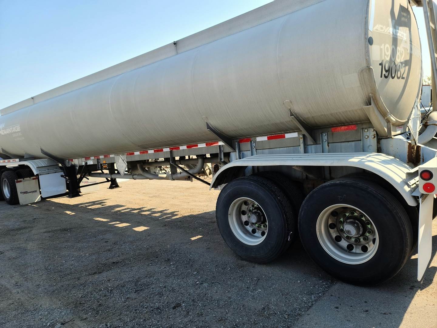 1995 Fruehauf 9200 Gallon4 Compartment Fuel Tanker Trailer For Sale