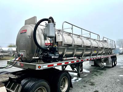 2025 Gallegos New Aluminum 150 Water Vacuum Vacuum Tank Trailer