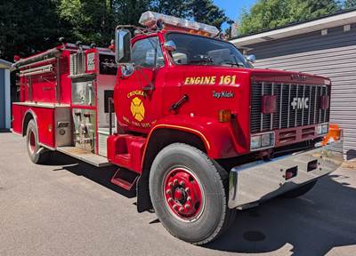 1988 GMC C7 Fire Truck