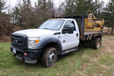 2011 Ford F-550 Flatbed Dump Truck