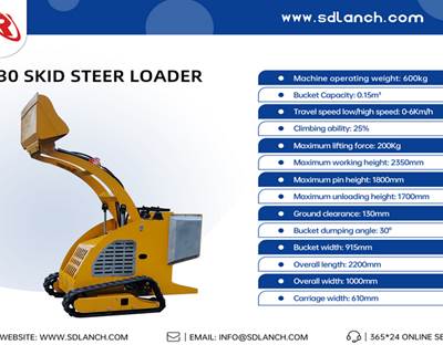 2025 SDLANCH SDLL30 Track Skid Steer