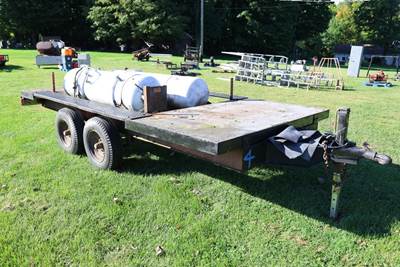 Tandem-Axle Utility Propane Trailer