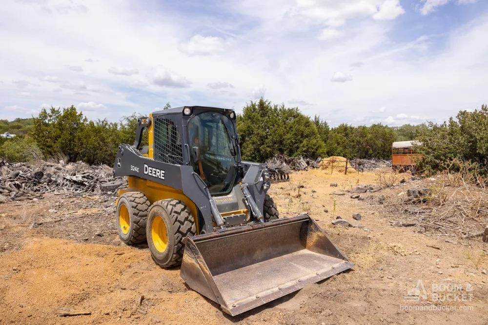 2017 John Deere 324E Skid Steer For Sale, 660 Hours Austin, TX A9186454