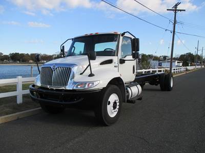 International MV-607 Single Axle Cab & Chassis Truck - Cummins, 250HP, Automatic