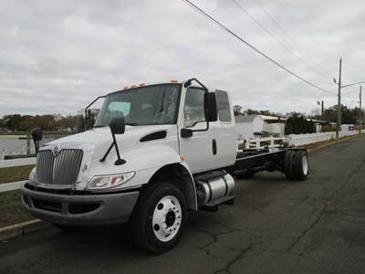 International MV-607 Single Axle Cab & Chassis Truck - Cummins, 240HP, Automatic