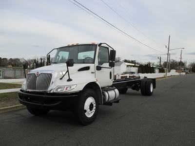 International MV-607 Single Axle Cab & Chassis Truck - Cummins, 250HP, Automatic