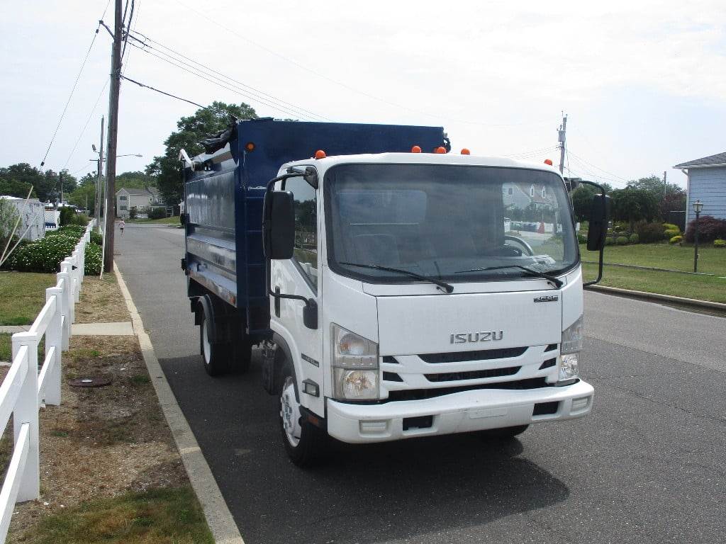 2016 Isuzu NPR Dump Truck Gmc, Automatic For Sale, 183,459 Miles
