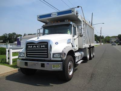Mack 713 Tri Axle Dump Truck - MP8 425HP, Automatic