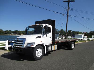 Hino 268 22 ft Flatbed Truck - Automatic