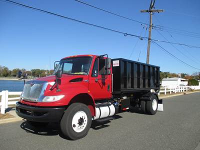 International 4300 Single Axle Hooklift Truck - Cummins, Automatic