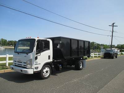 Isuzu NRR Roll Off Truck - 4 CYL DIESEL, 210HP, Automatic
