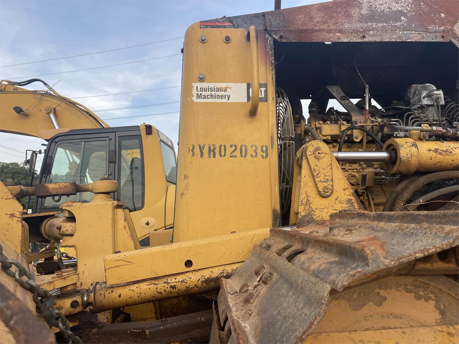 2007 Caterpillar D3G LGP Dozer Being Dismantled Jackson, TN D3G2039