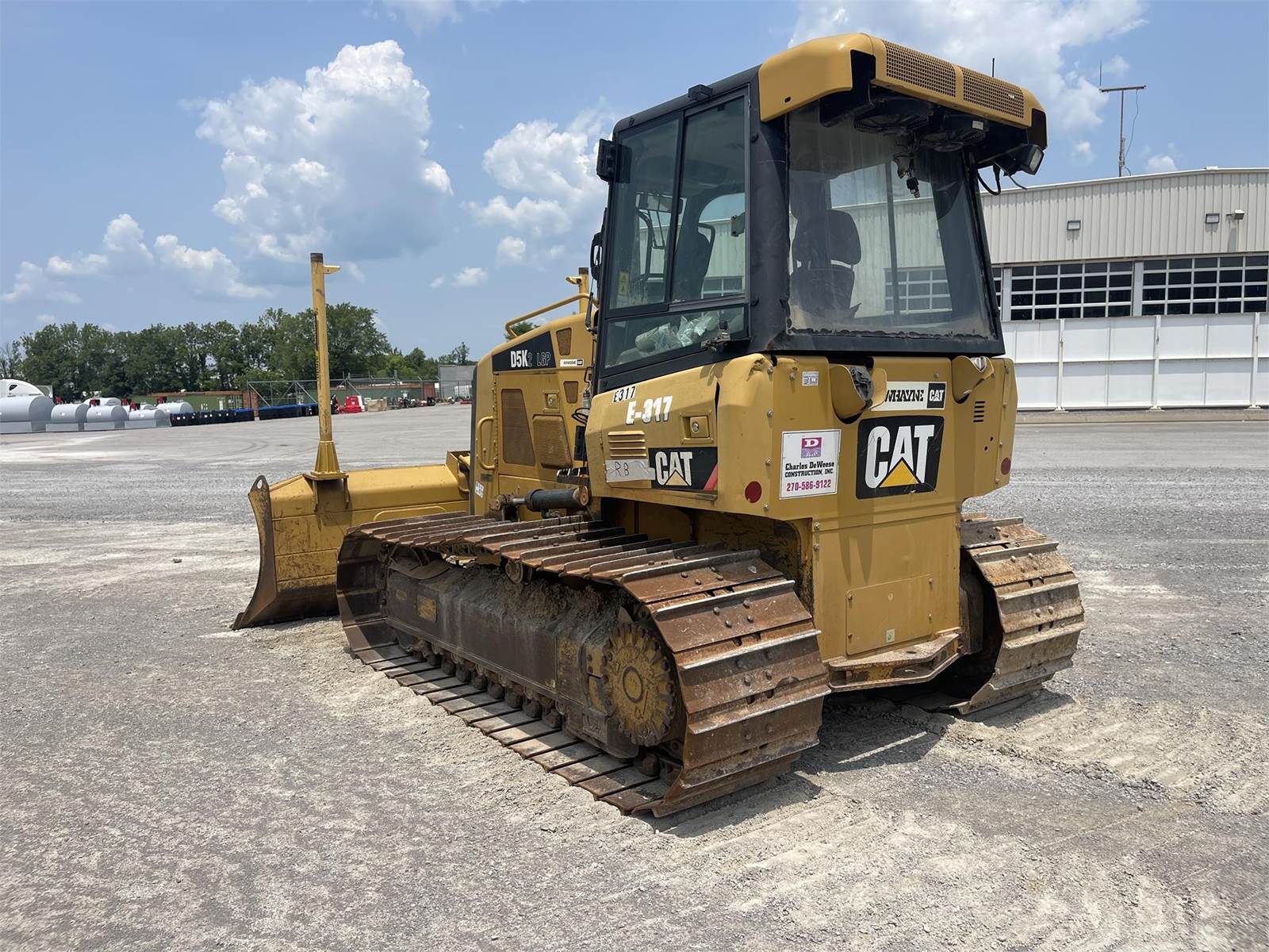 2014 Caterpillar D5K2 LGP Dozer For Sale, 7,461 Hours Jackson, TN