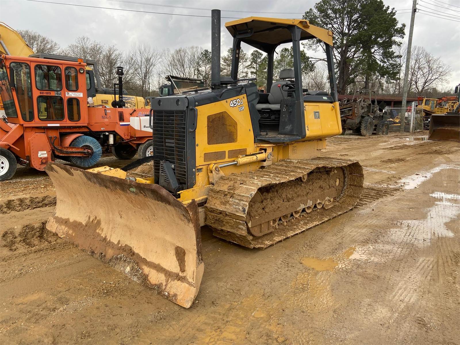 2012 John Deere 450J LGP Dozer For Sale Jackson, TN 2412CT