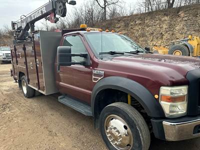 2009 Ford 550 Mechanic / Service Truck - MANUFACTURING Service Utility Truck Body