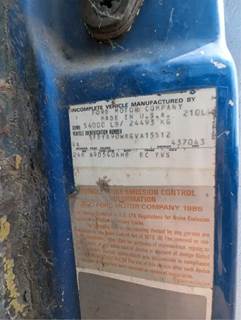 Ford LTL9000 Cab Assembly