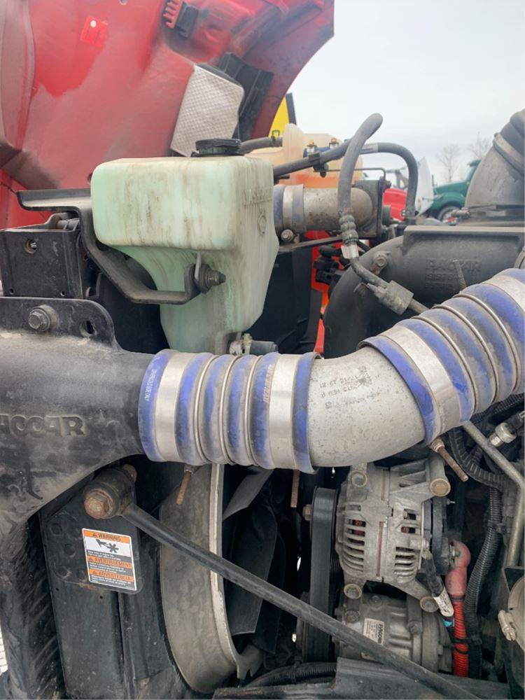 thumbnail image 2 of Engine Coolant Reservoir With Cap & Sensor – Compatible With Kenworth T680 T880 2017-2021 (Replaces DR10400, 603-5570) 2 of 6