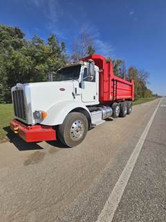 Peterbilt 365 Tri Axle Dump Truck - Cummins 425HP, 8Ll Manual