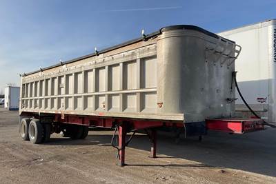 Ti-Brook 32 ft End Dump Trailer - Tandem Axle, Aluminum, Spring