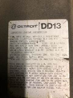 Detroit DD13 Engine for a 2020 Freightliner