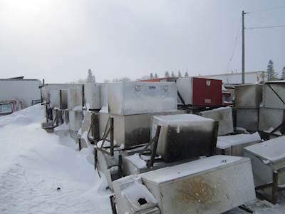 Many Used Aluminum Frame Mounted Tool Boxes ,Starting At $100 Up To $250 For