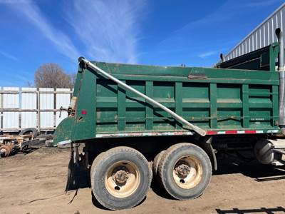 14 Foot Used GrAvel Box Nice ShApe OverAll HAs A Few Welds On It But useAble