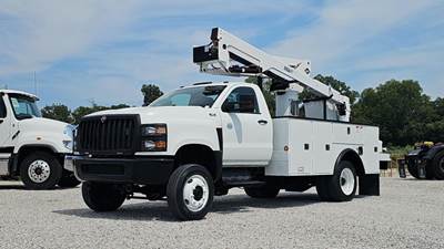 International CV515 Boom / Bucket Truck - 350HP
