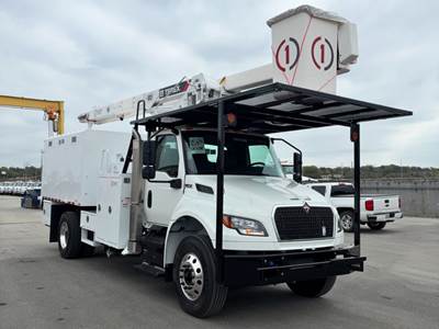 International MV607 Boom / Bucket Truck - 325HP