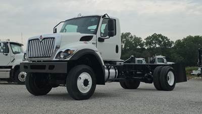 International HV507 Cab & Chassis Truck - Cummins, 300HP