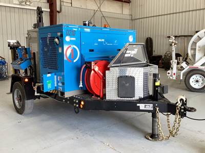 CONDUX Blue Ox TF4 - 08773001 Cable Reel Trailer