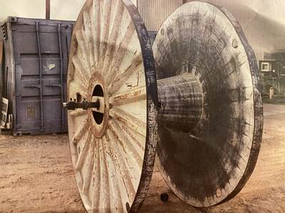 Hogg Davis 9650 Reel Cable Reel Trailer