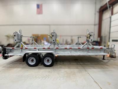 REELSTRONG MRST3-RC-84-60 Cable Reel Trailer