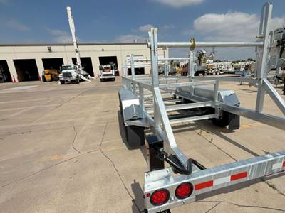 REELSTRONG MRST4-84-60 (4) REEL TRAILER Cable Reel Trailer