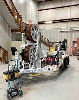 Sherman Reilly BWT-1363-RC-T Cable Reel Trailer