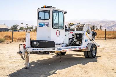 Sherman Reilly PT-7500 Cable Reel Trailer