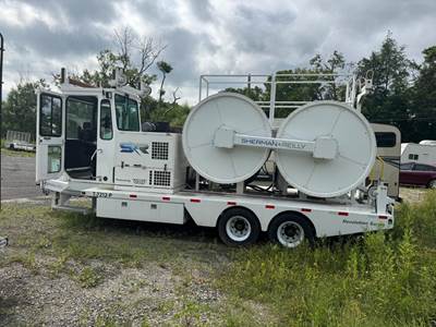 Sherman Reilly T7212P Cable Reel Trailer