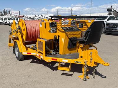 TSE DP-20-4H Cable Reel Trailer
