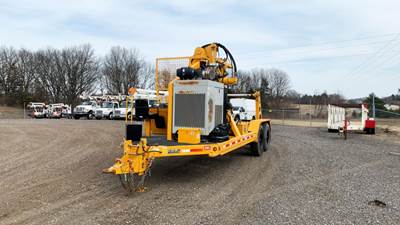 TSE PTV-100-72-SLRC Cable Reel Trailer