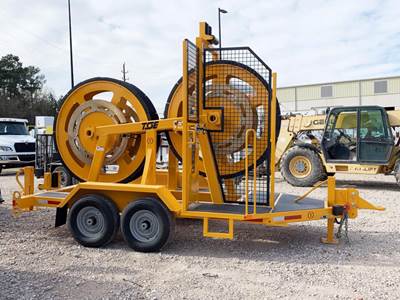 TSE T100/72 Cable Reel Trailer