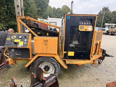 TSE UP85BD Cable Reel Trailer
