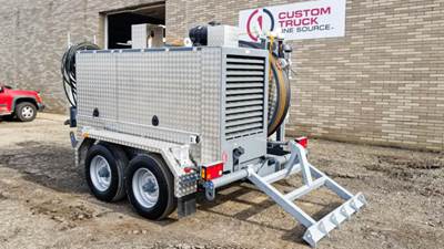 ZECK 618844 WB1500/5-100 Cable Reel Trailer